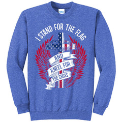 I Stand For The Flag T-Shirt Front Print (O)