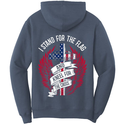 I Stand For The Flag T-Shirt Front Print (O)