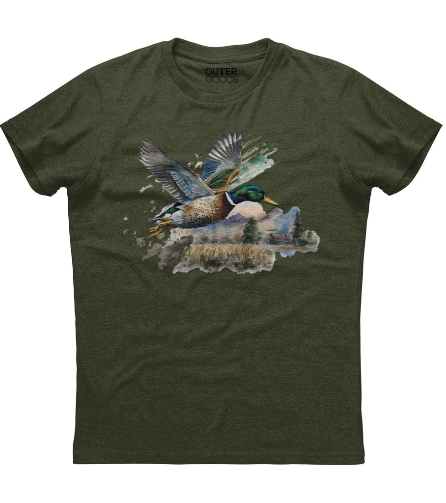 Flying Mallard T-Shirt (O)