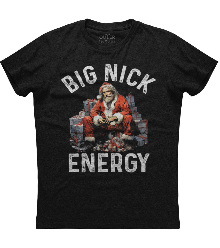 Big Nick Energy Santa Claus Theme T-Shirt (O)