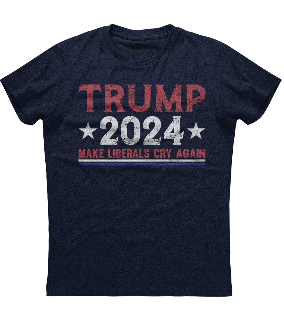 Trump 2024 Make Liberals Cry Again T-Shirt (O)