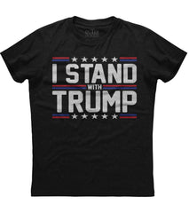 I Stand With Trump Political T-Shirt (O)