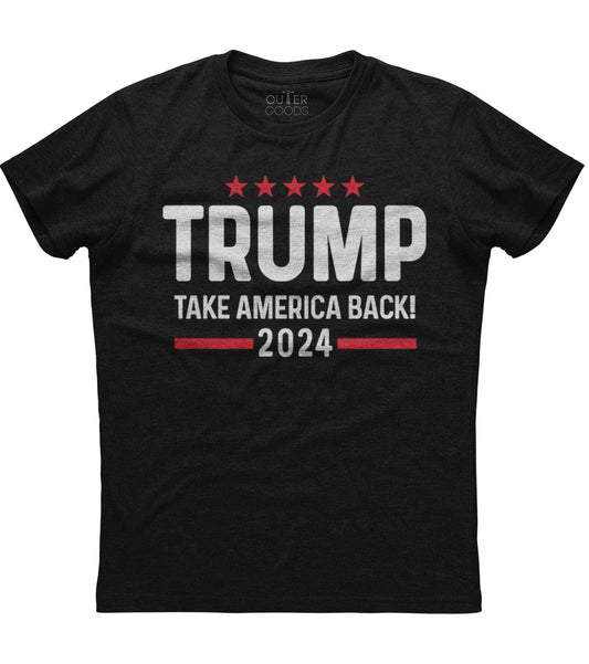 Take America Back 2024 Trump T-Shirt (O)