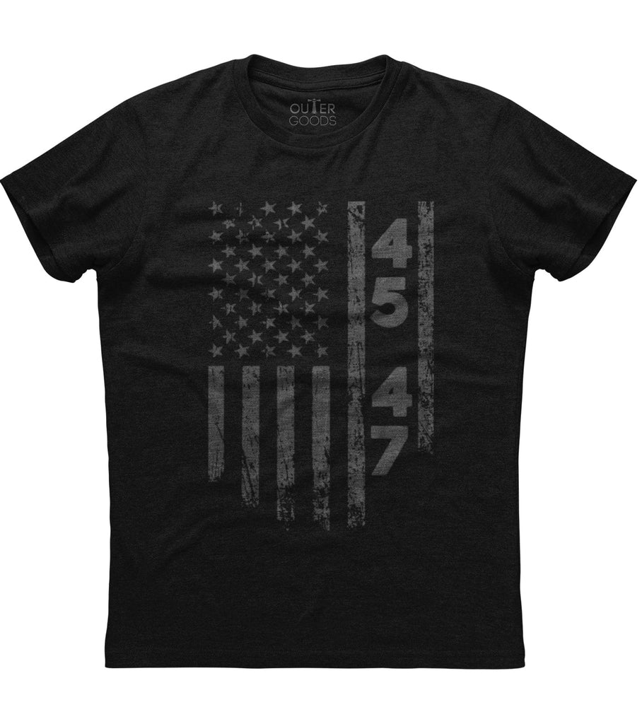 45 47 American Flag T-Shirt (O)