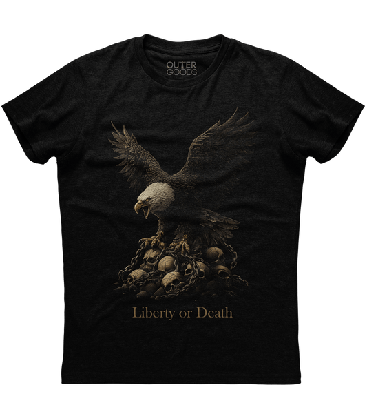 Liberty Or Death Soaring Eagle T-Shirt (O)