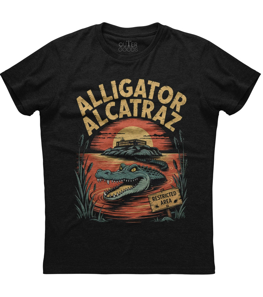 Alligator Alcatraz Restricted Area T-Shirt (O)