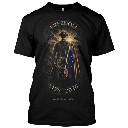 Patriot 1776-2026 250th Anniversay T-shirt (O)