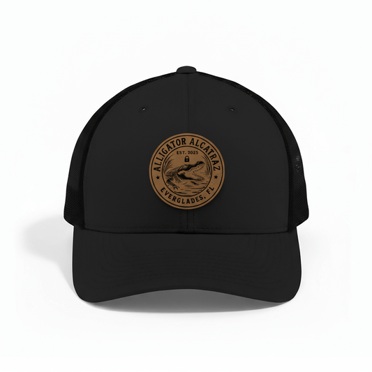 Alligator Alcatraz Patch Hat (O)