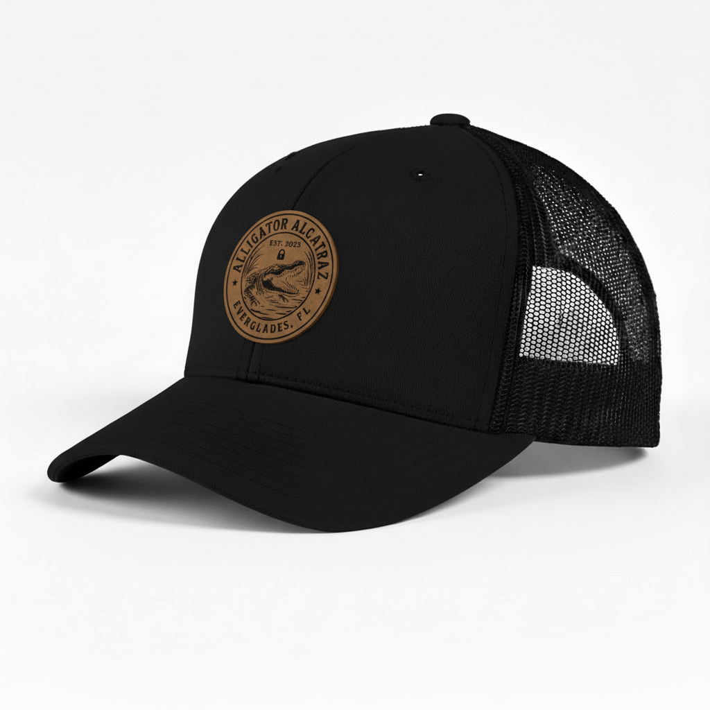 Alligator Alcatraz Patch Hat (O)
