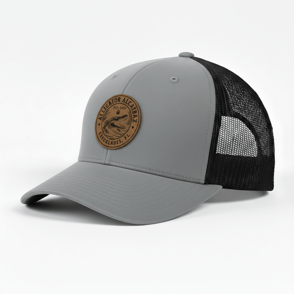 Alligator Alcatraz Patch Hat (O)
