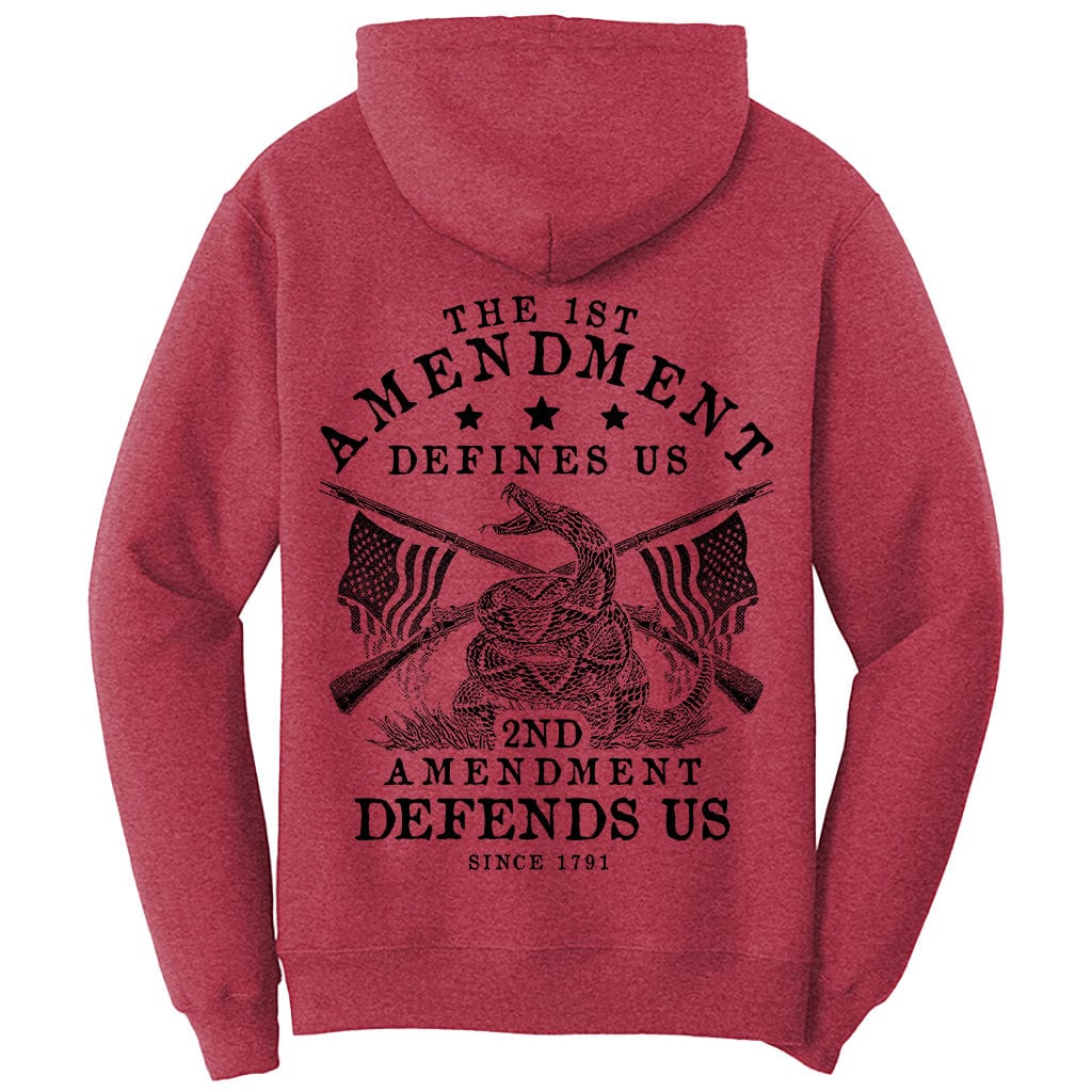 The 1st Amendment Defines Us T-Shirt (O)
