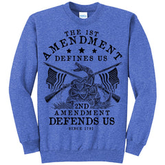 The 1st Amendment Defines Us T-Shirt (O)