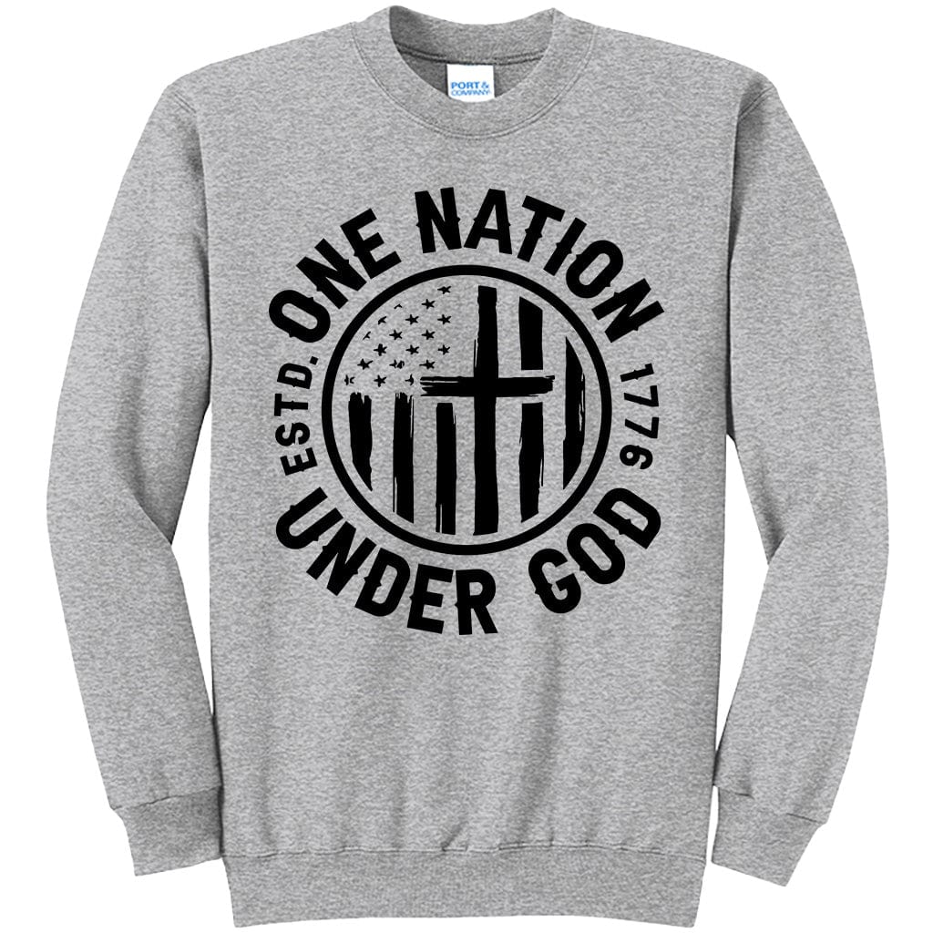 One Nation Under God 1776 Shirt (O)