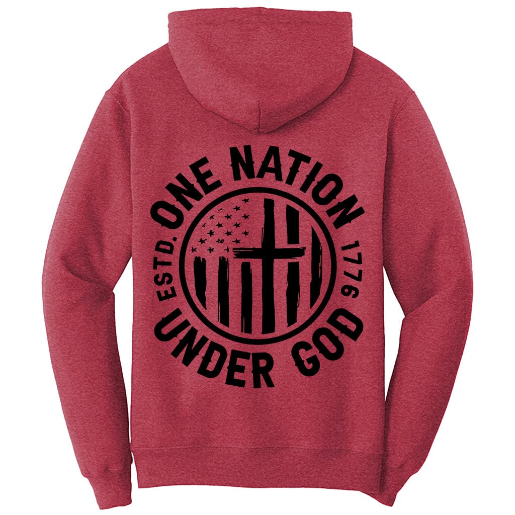 One Nation Under God 1776 Shirt (O)