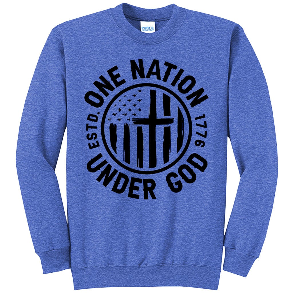 One Nation Under God 1776 Shirt (O)