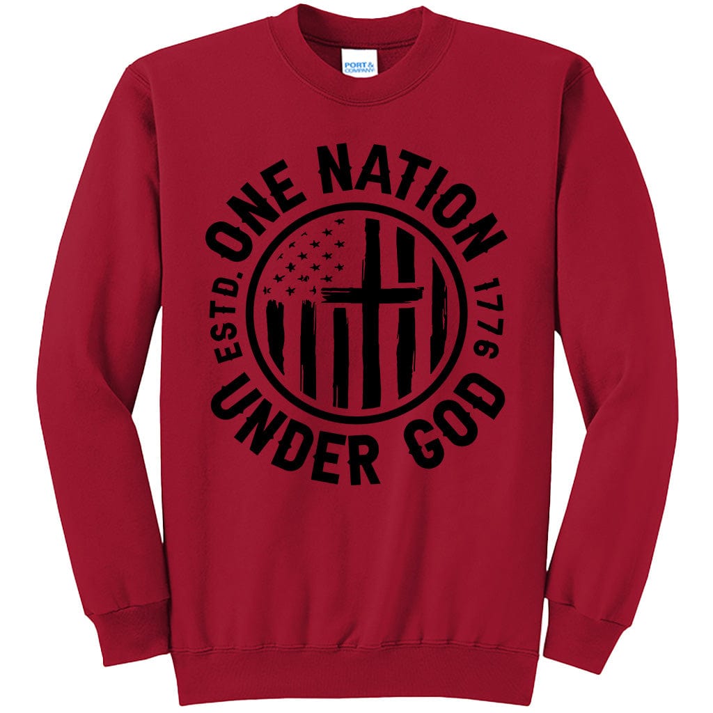 One Nation Under God 1776 Shirt (O)
