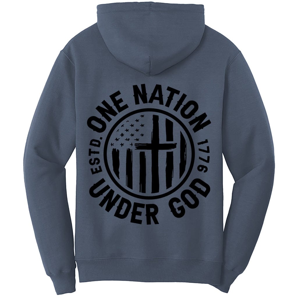 One Nation Under God 1776 Shirt (O)