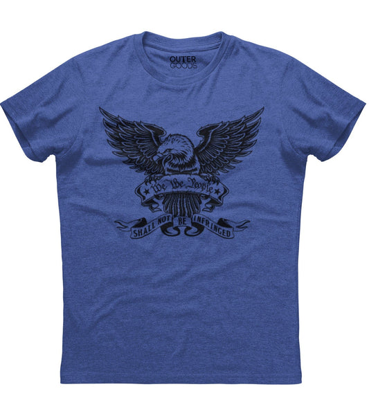 We the People Shall Not be Infringed Patriotic T-Shirt (O)