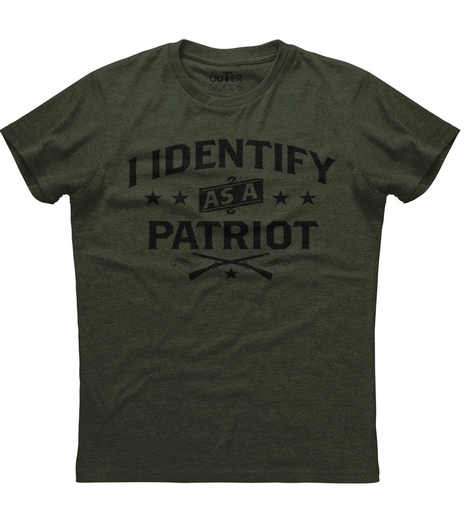 I Identify As A Patriot T-Shirt (O)