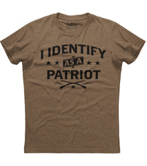 I Identify As A Patriot T-Shirt (O)