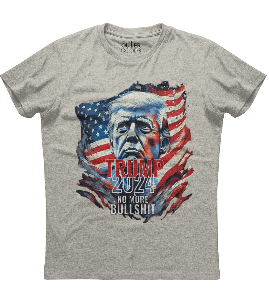 Trump 2024 No More Bullshit T-Shirt (O)