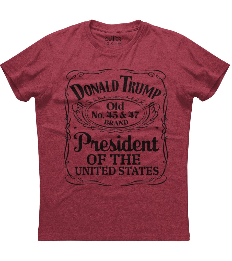 Donald Trump 45 47 President Of The United States T-Shirt (O)