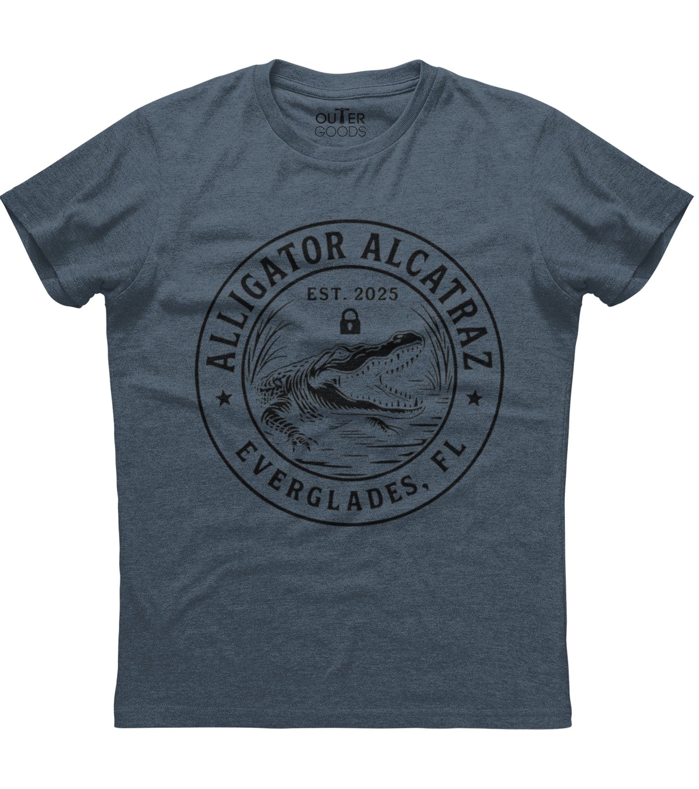Alligator Alcatraz Est 2025 T-Shirt (O)