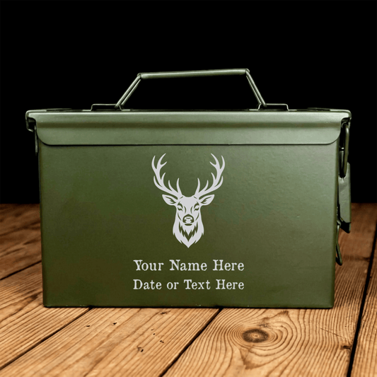 Deer Hunting Personalized Ammo Can (CN)