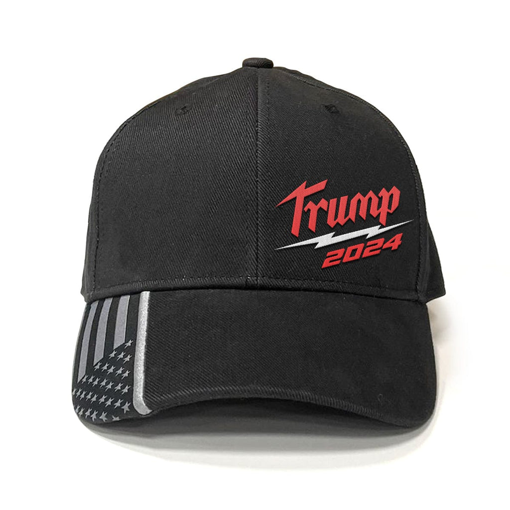 Trump 2024 American Flag Hat (O)