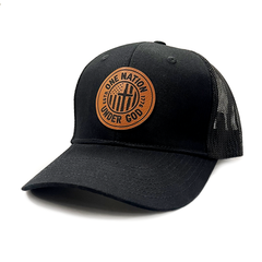 One Nation Under God Leatherette Patch Hat (O)