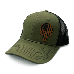 Punisher Leatherette Patch Hat (O)