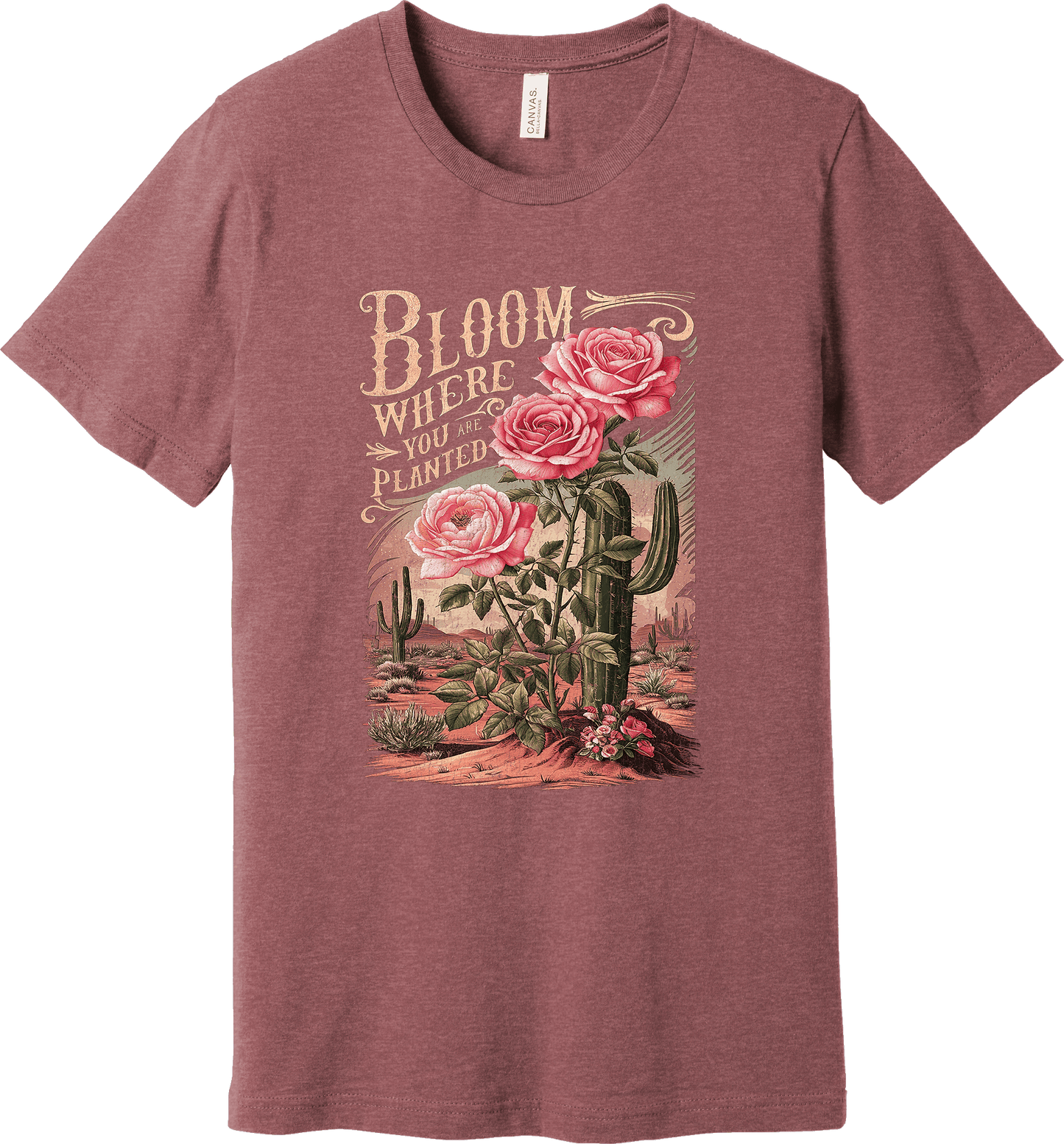 Bloom Where You Are Planted T-shirt (O)