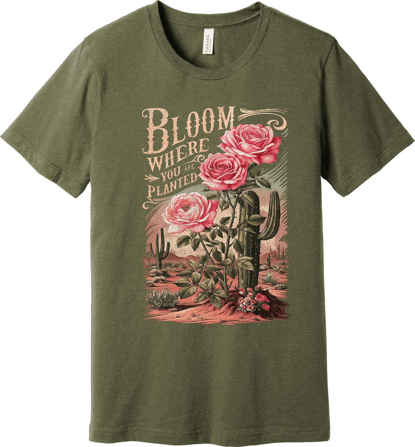 Bloom Where You Are Planted T-shirt (O)