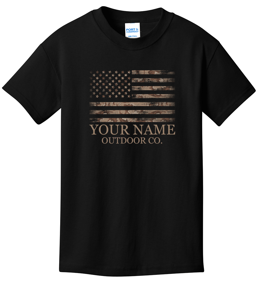 Custom Name Outdoor Co. T-Shirt (CN) (O)