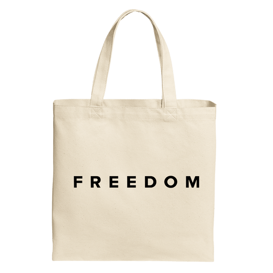 Freedom Canvas Tote Bag (O)