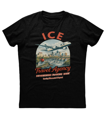 ICE Travel Agency Deportation T-shirt (D1)