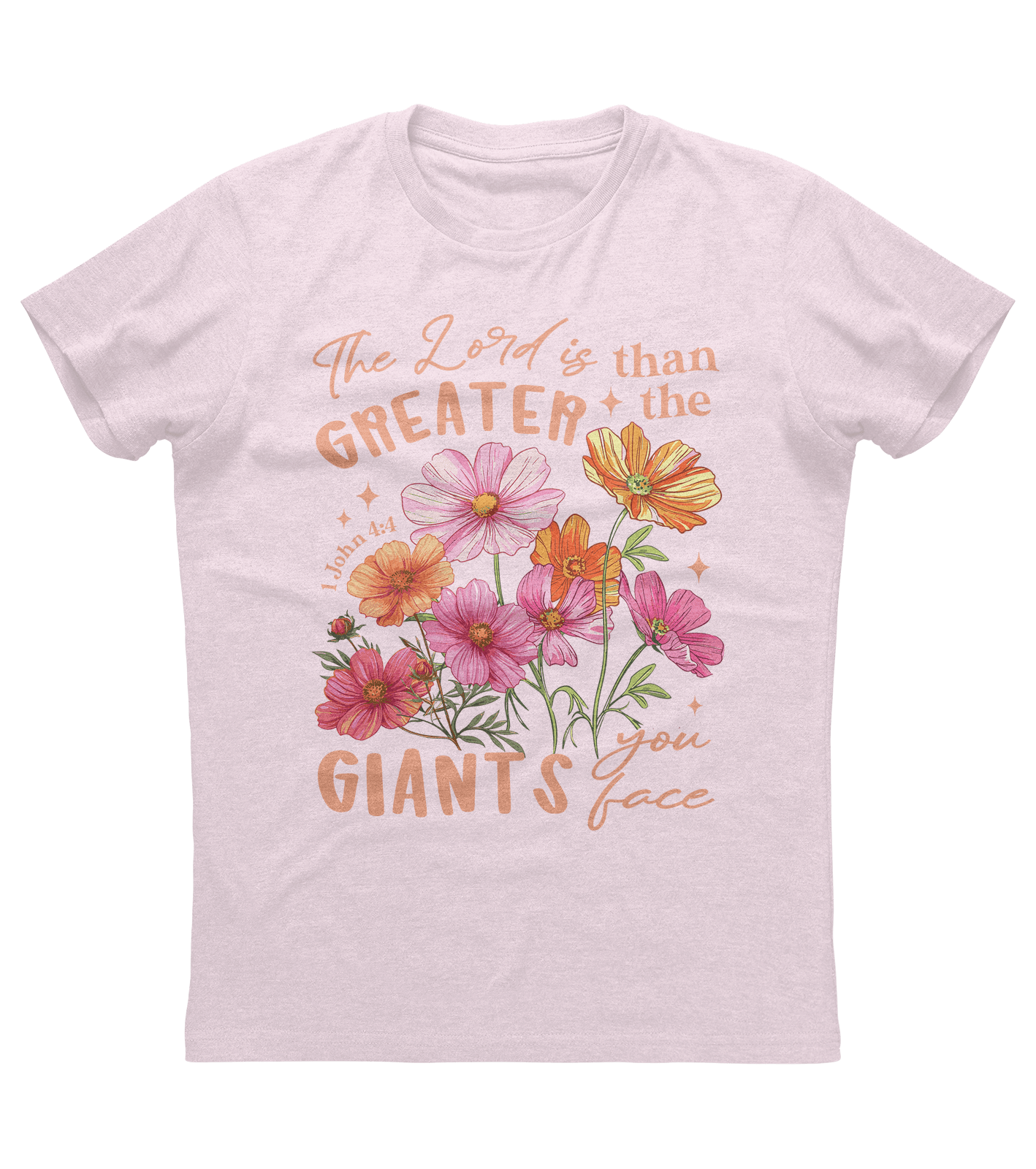 The Lord Is Greater Than Giants T-shirt (O)