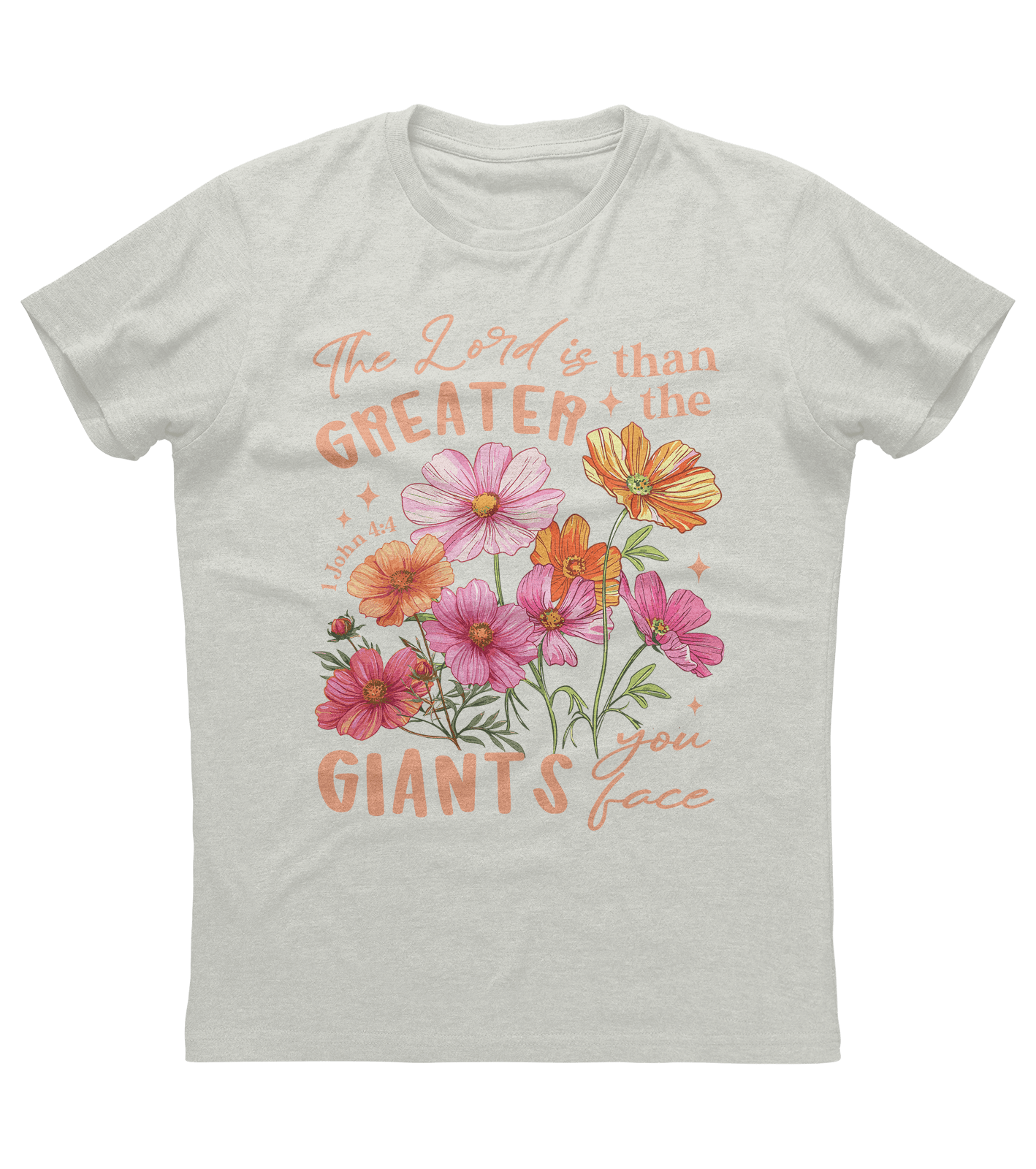 The Lord Is Greater Than Giants T-shirt (O)