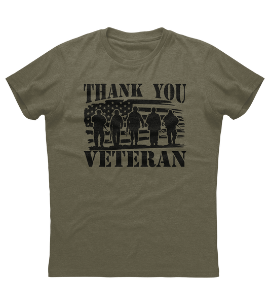 Thank You Veteran Vet Appreciation T-shirt (O)