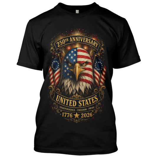 250th Anniversary Eagle T-shirt (O)