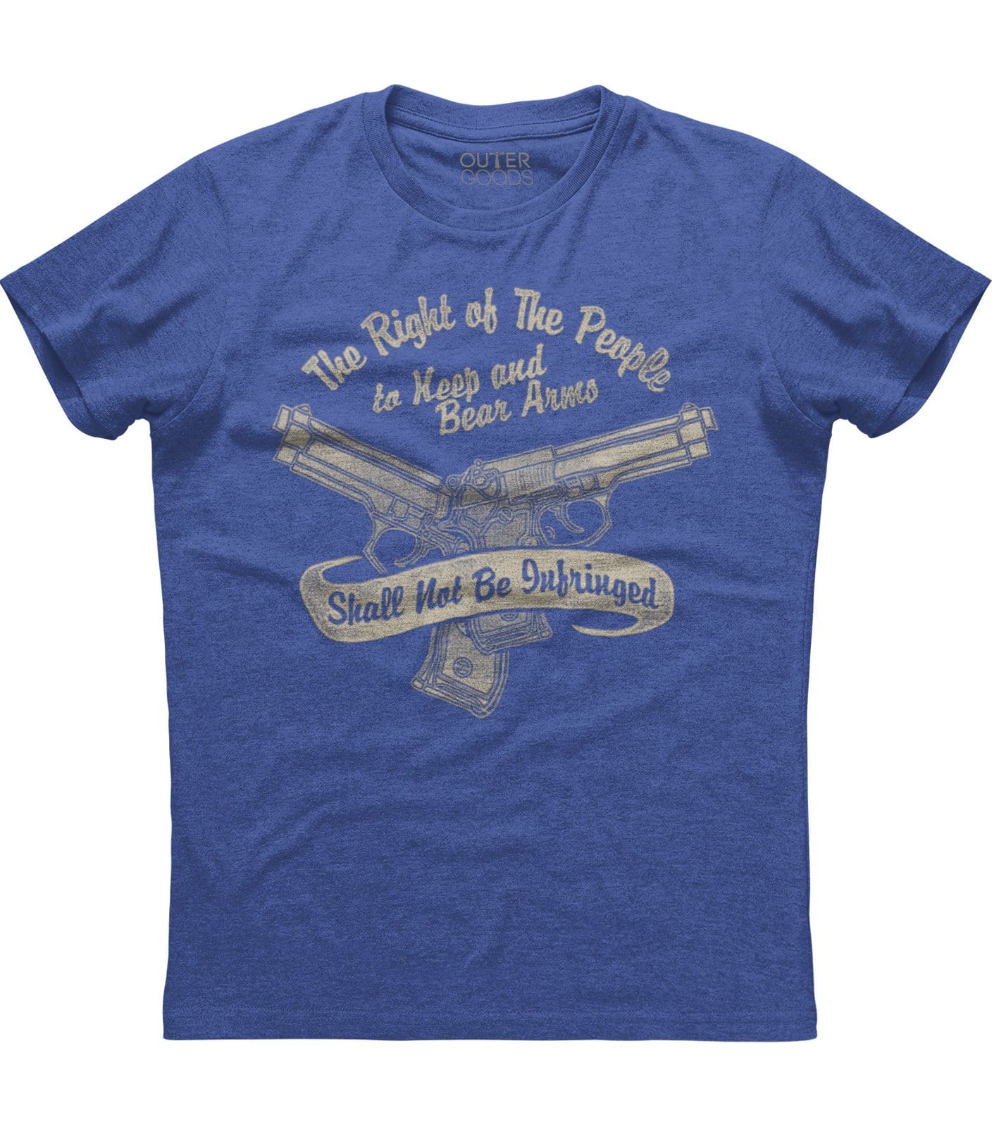 The Right Of The People To Keep And Bear Arms Shall Not Be Infringed T-shirt (O)