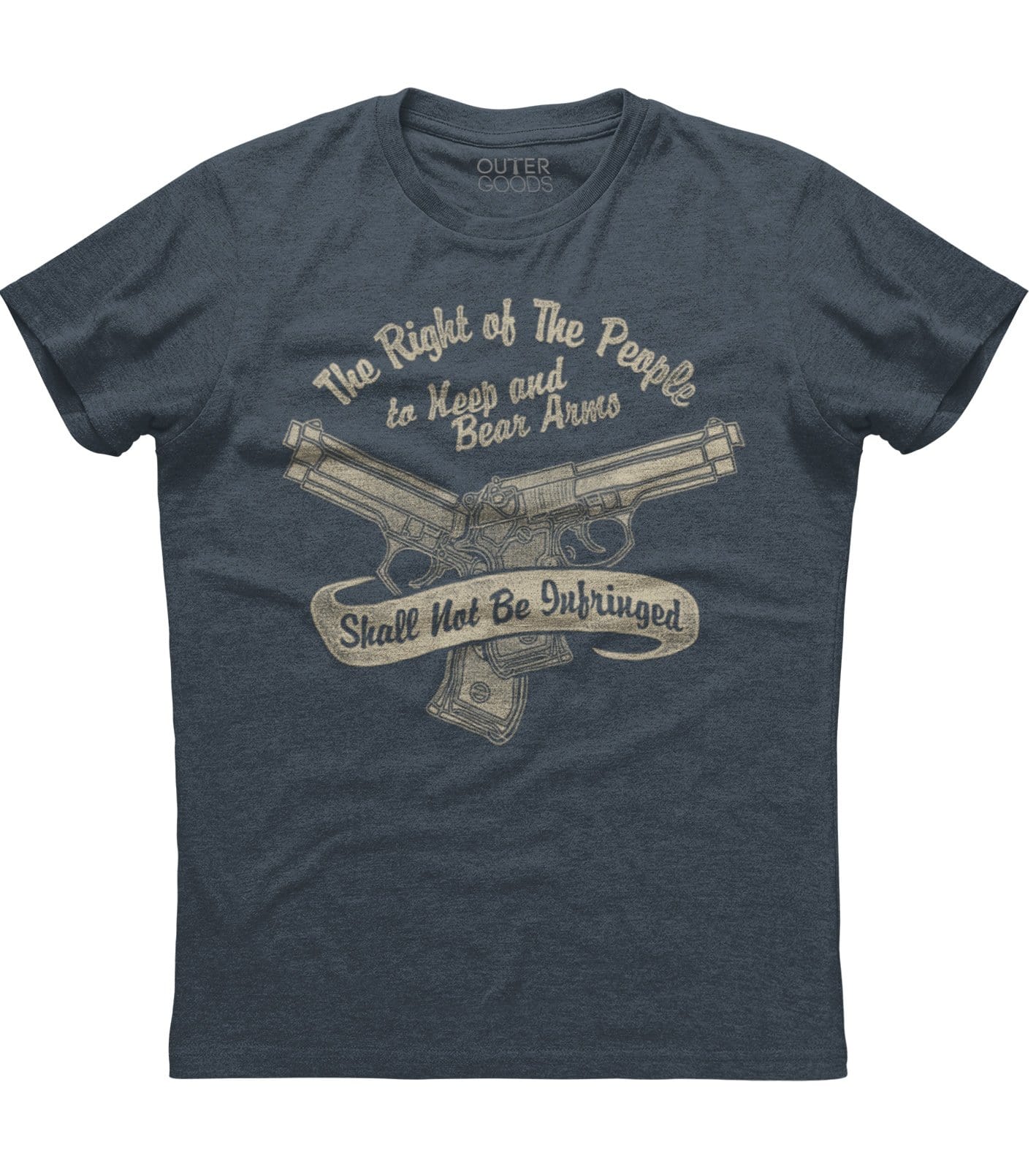 The Right Of The People To Keep And Bear Arms Shall Not Be Infringed T-shirt (O)