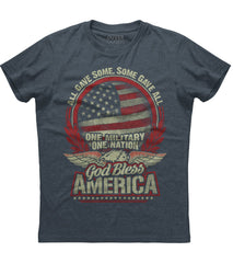 All Gave Some Some Gave All God Bless America T-shirt (O)