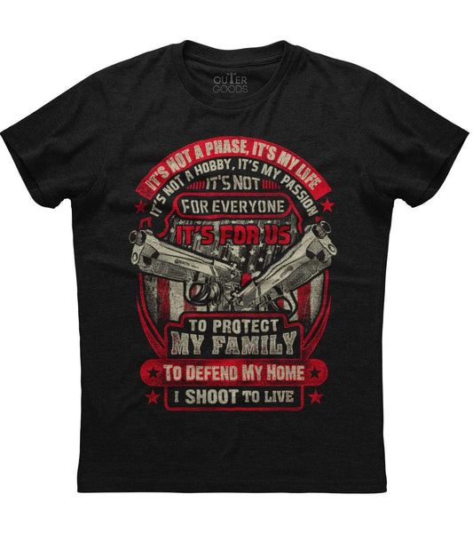 It's Not A Phase It's My Life It's Not For Everyone It's For Us T-shirt (O)