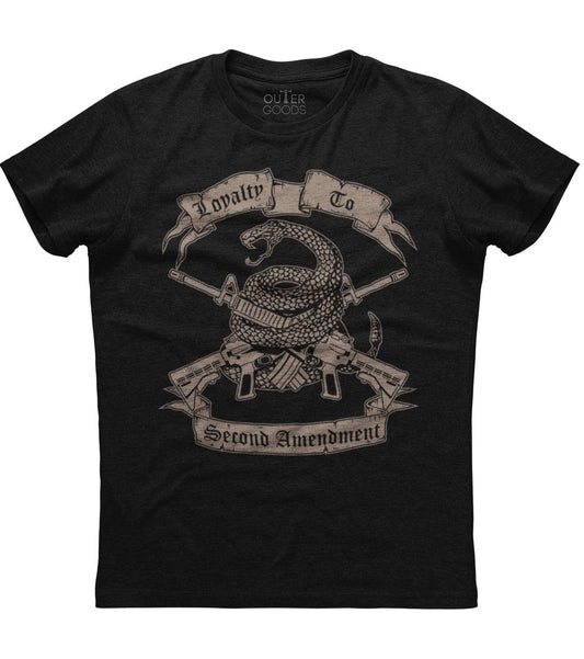 Loyalty To Second Amendment T-shirt (O)