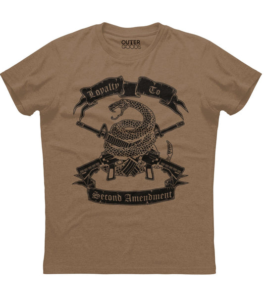 Loyalty to The Second Amendment T-Shirt (O)