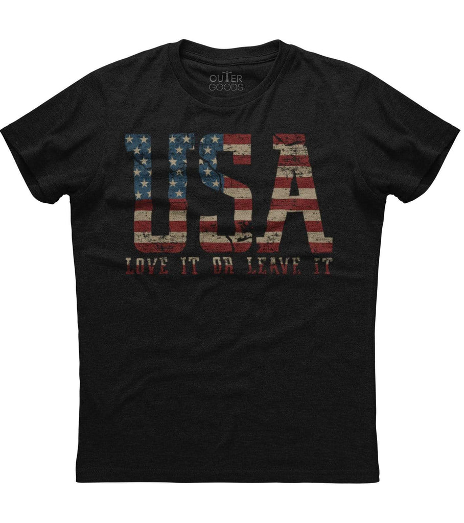 USA Love It Or Leave It T-shirt (O)