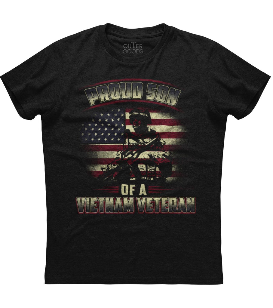 Proud Son Of A Vietnam Veteran T-shirt (O)