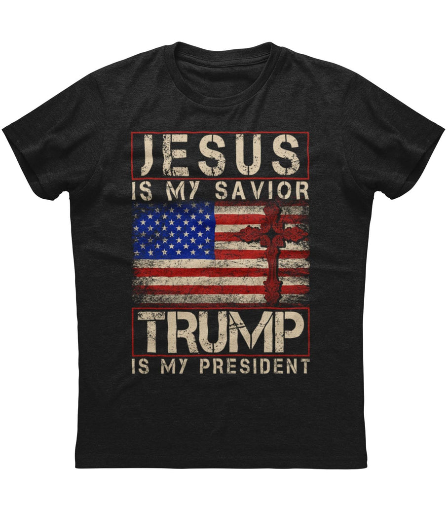 Jesus Is My Savior Trump Is My President T-Shirt (O)