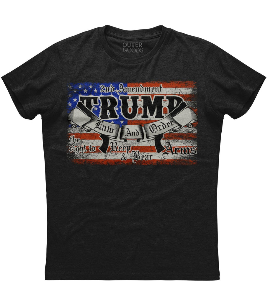 2nd Amendment Trump Law And Order T-Shirt (O)